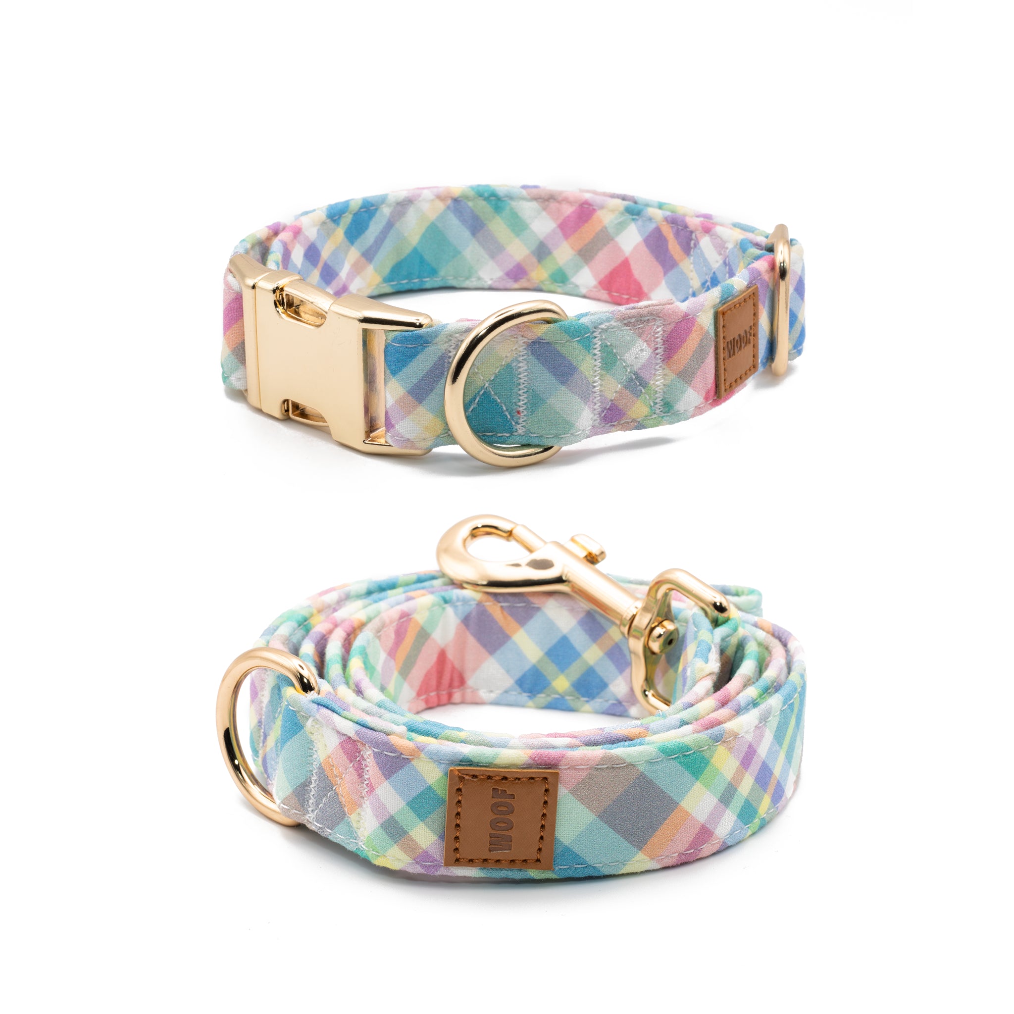 Coleira e Trela Mint