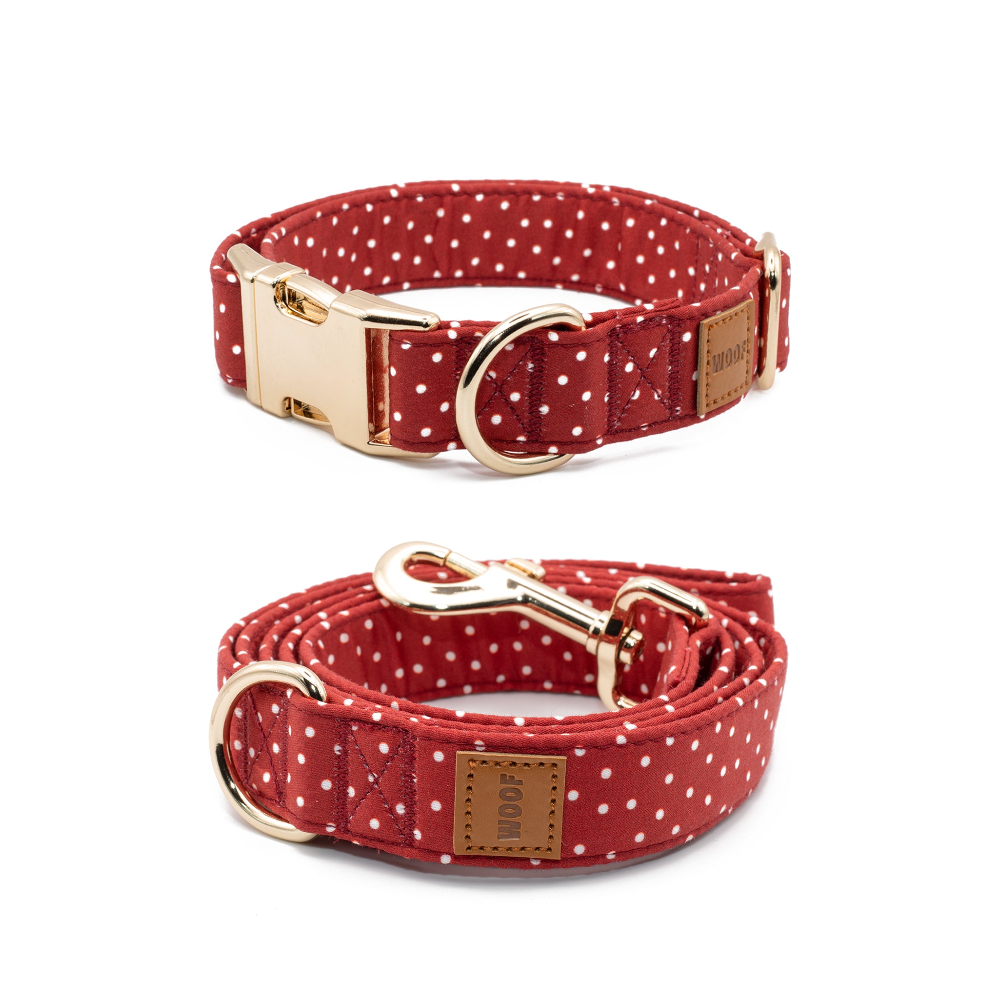 Coleira e Trela Cherry